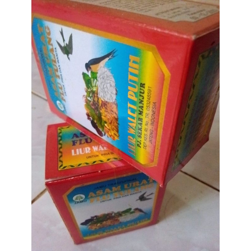 ASAM URAT FLU TULANG LIUR WALET 100% ORIGINAL