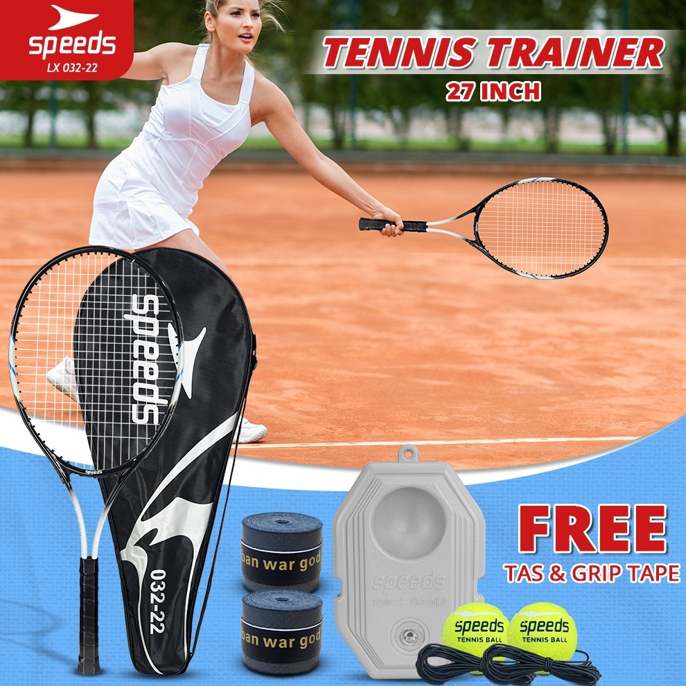 KODE H53G SPEEDS Raket Tennis Set Bola Raket Tenis Latihan Tenis Tennis Trainner Training Toll Exerc
