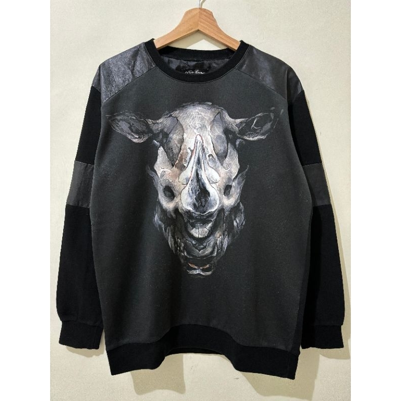 Crewneck Noir Larmes