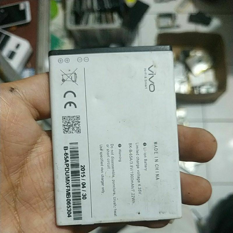 BATERAI BEKAS VIVO Y15 JADUL