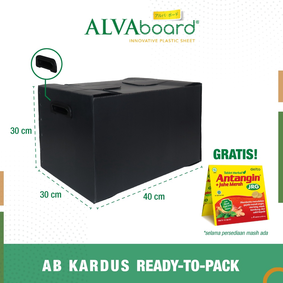 

Terlaris Kardus Packaging Box Pindahan ALVAboard Ready To Pack Ukuran 4x3x3 cm P x L x T