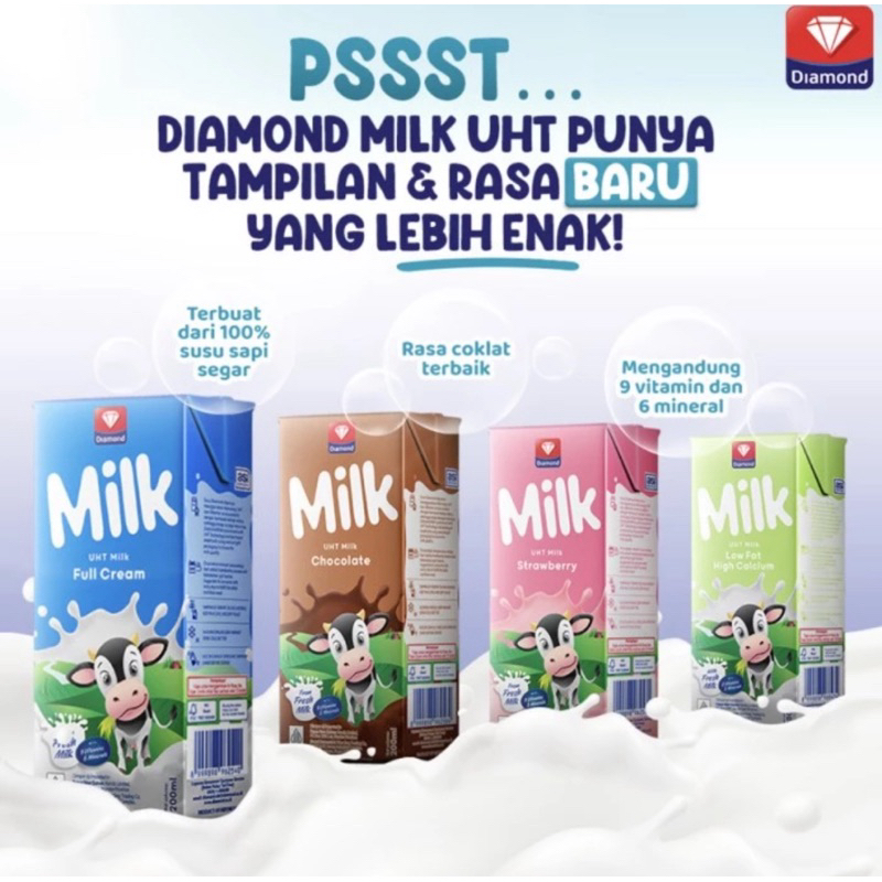 Diamond Susu UHT 125ml