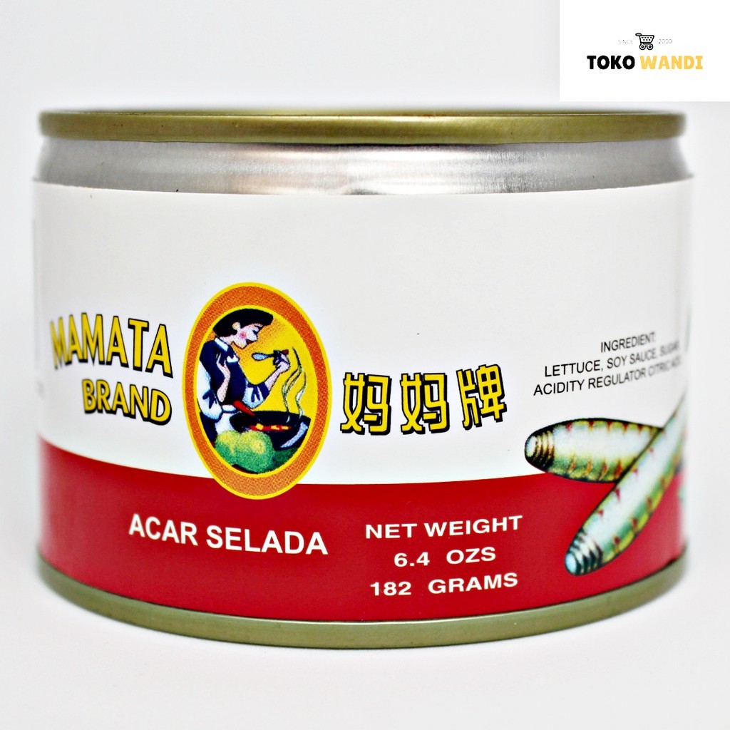 

MAMATA BRAND ACAR SELADA 182 GRAM / CAISIM / PICKLED LETTUCE