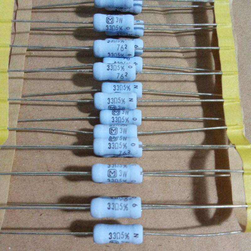 Resistor 3watt 33 ohm panasonic