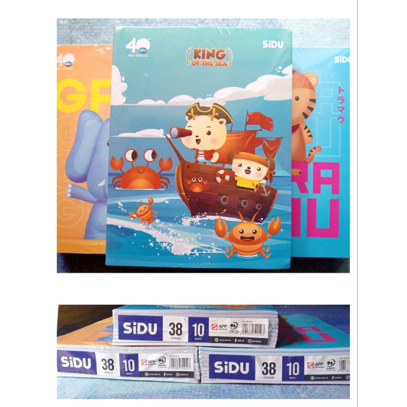 

buku tulis SIDU 38 lembar
