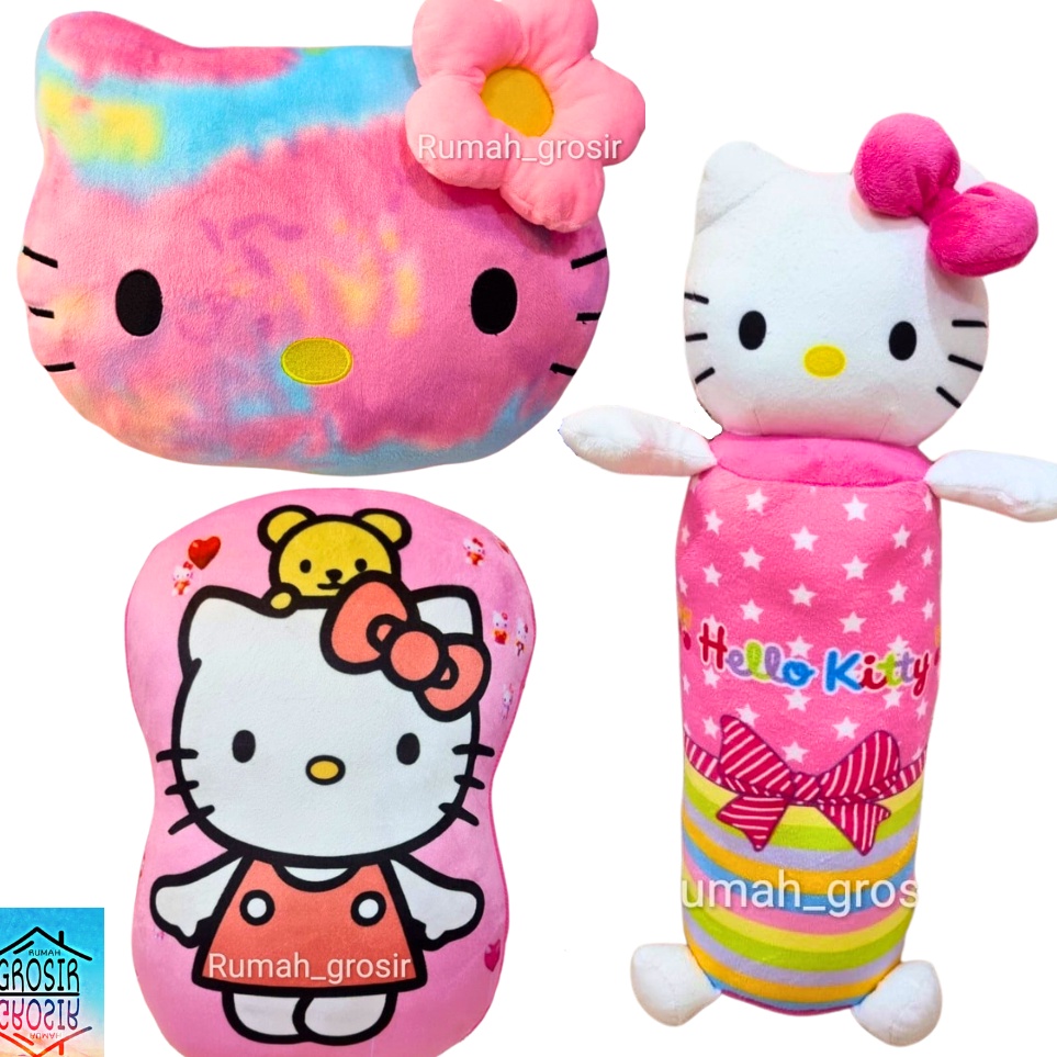 Guling Boneka Hello Kitty Atau Bantal Boneka Hello Kitty