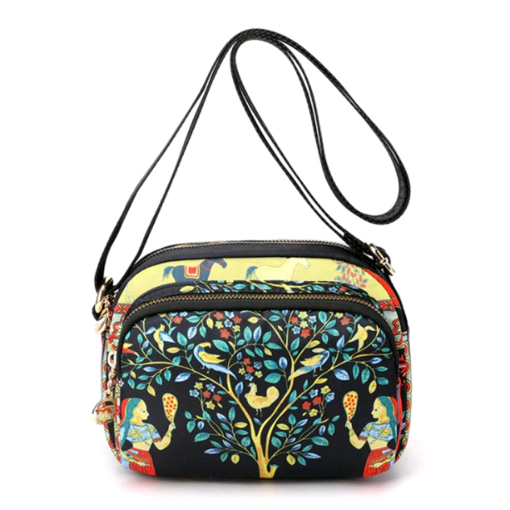 tas selempang wanita 00516 chibao motif terbaru