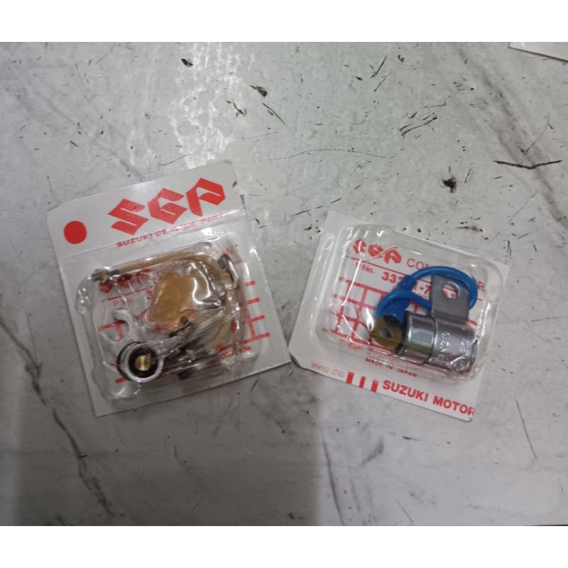 Platina Condensor Kondensor Carry 1.0 cc, Jimny Katana Original 100 % SGP hrg 1 SET