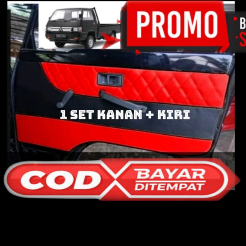 Lapisan pintu l300 set kanan & kiri sarung pintu mobil pickup cover pintu mobil l300