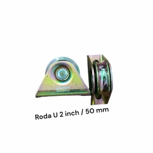 Roda Pagar 2" Wilmer Harga 1 PCS / Roda Besi 2" / Roda Pagar 50 mm / Roda Pintu Pagar