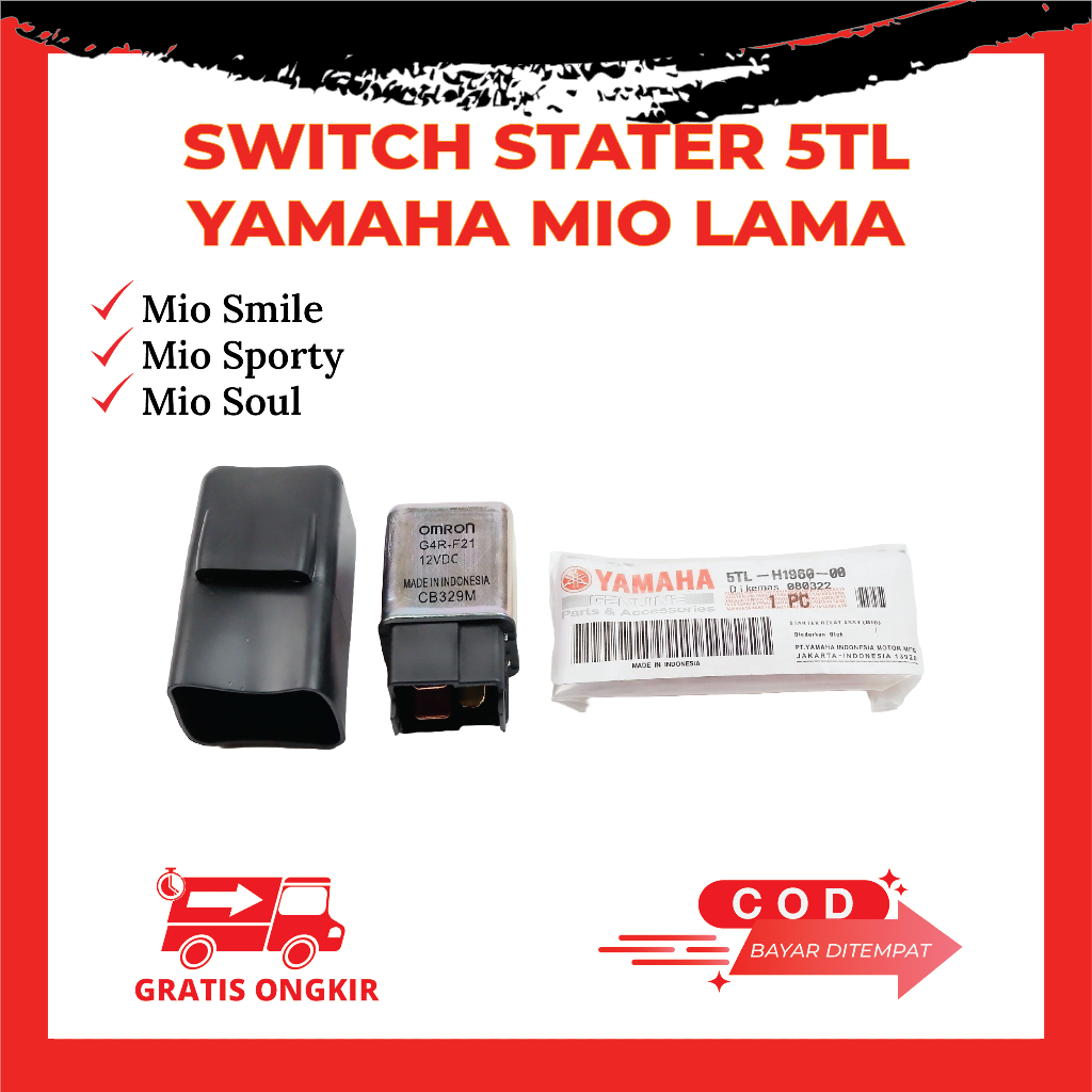 Bendik Starter Mio Jupiter Vega R Original / Switch Bendik Starter Mio Jupiter MX Vega R 5TL