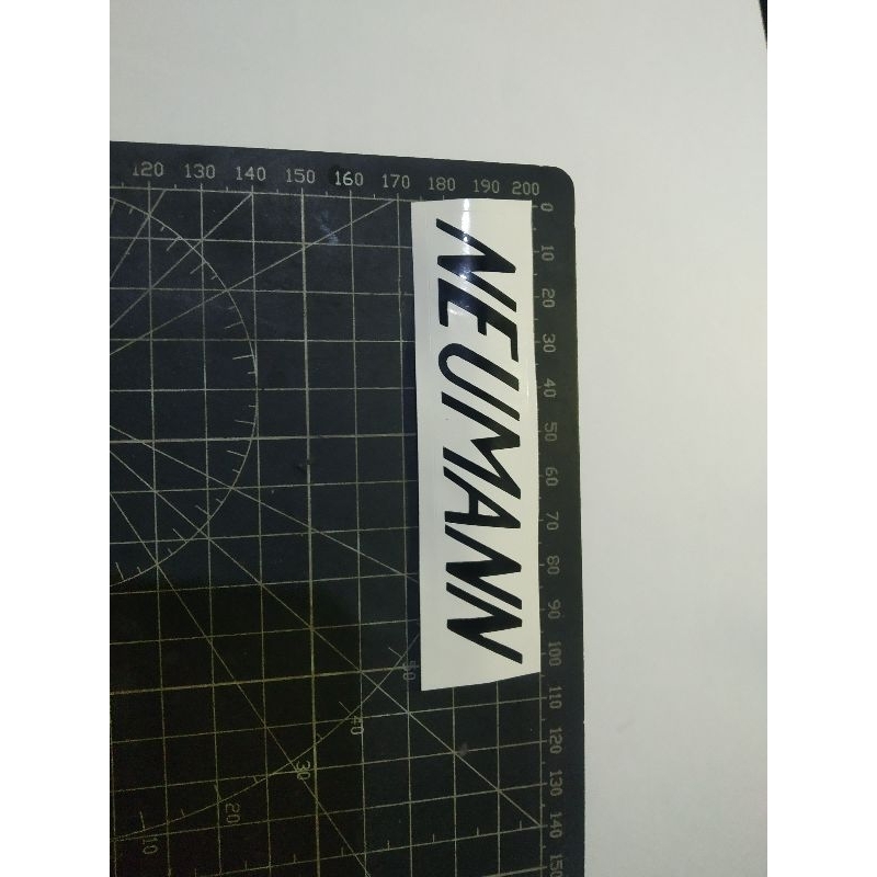 

cutting stiker neumann