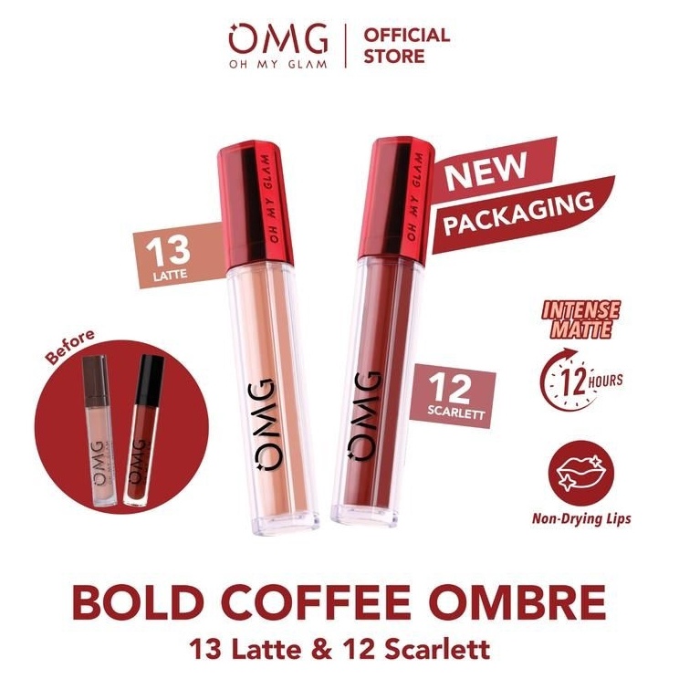 Pasti Murah Paket Ombre Lips OMG  Paket Ombre OMG  Ombre Lips OMG  Lipcream OMG Ombre