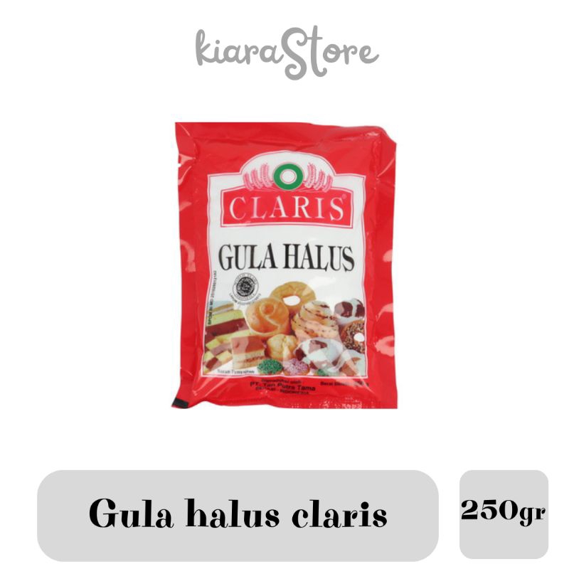 

Gula halus claris 250gr