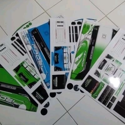 Pola Lembaran Papercraft Bus & Truk Skala 1:30