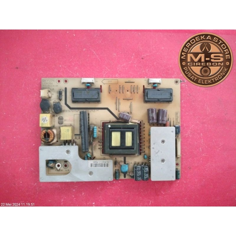 PSU POWER SUPPLY MESIN TV POLYTRON PLM24T33 PSUPN24
