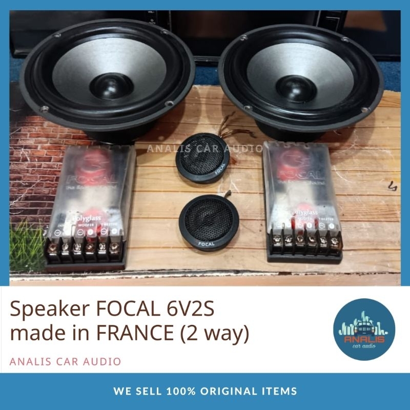 Speaker Mobil 2 way FOCAL Polyglass 6V2S Original made in FRANCE
