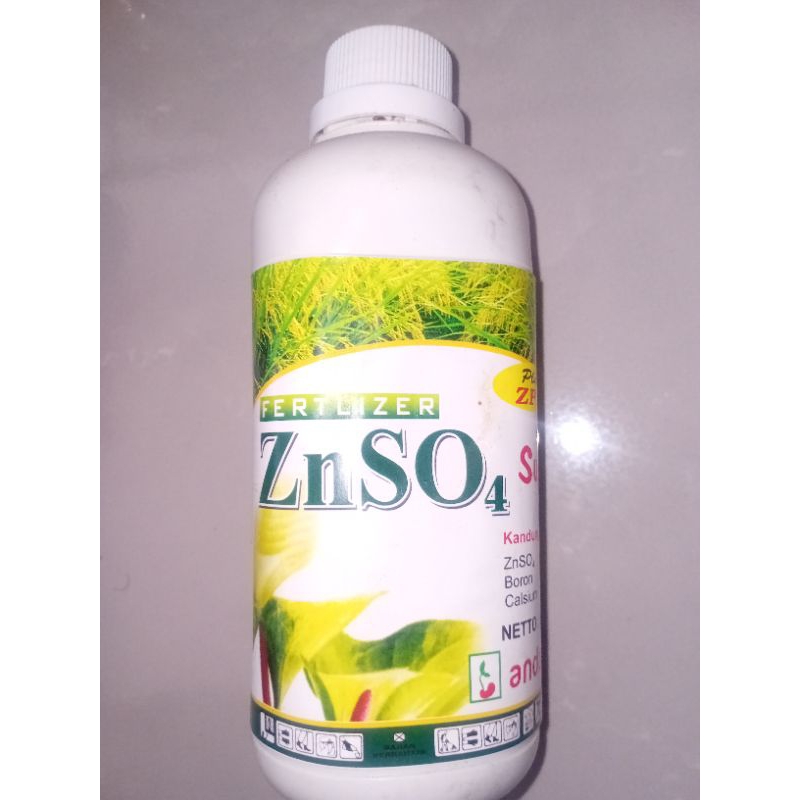 Pupuk cair fertilizer ZnSO4 @500ml