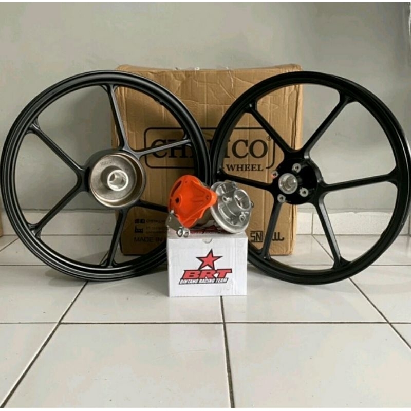 velg BRT Chemco f1zr Jupiter 1.60 1.85 17 hitam
