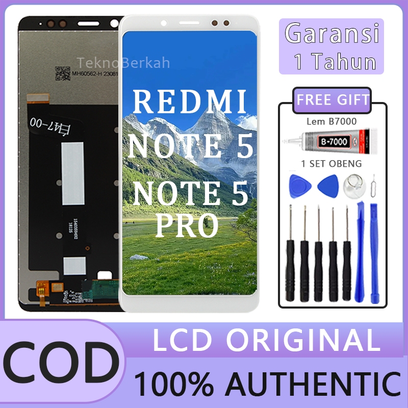 【Original OEM】 LCD XIAOMI REDMI NOTE 5 / NOTE 5 PRO /5PRO UNIVERSAL  FULLSET Touchscreen   ORI OEM  