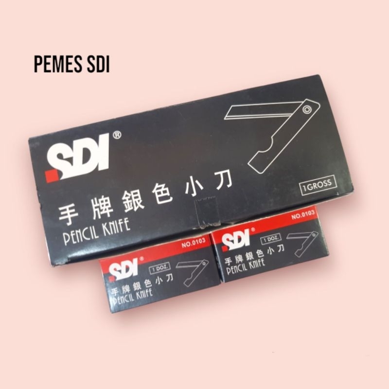 

PENCIL KNIFE SDI NO 0103 1PACK