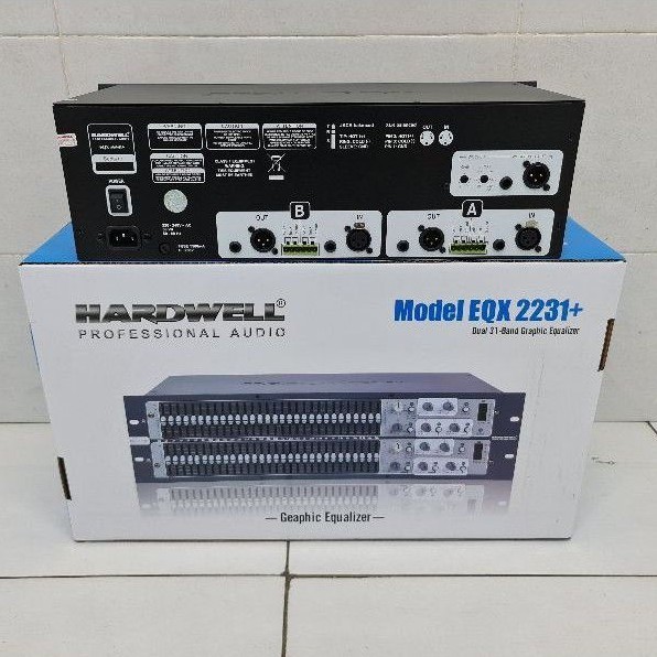Equalizer Hardwell EQX2231+/ EQX 2231 + Produk Original Dari Hardwell