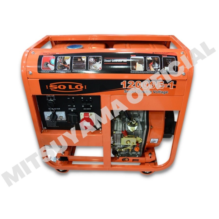MESIN GENSET SOLAR SL-12000E-1 8.400 WATT (GNST SL-12000E-1)
