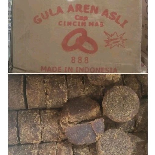 

gula aren asli bentuk koin 1kg