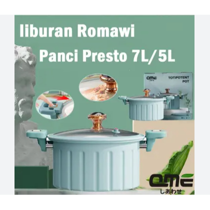 Totipotent Pot / Panci Presto 5 Liter QME