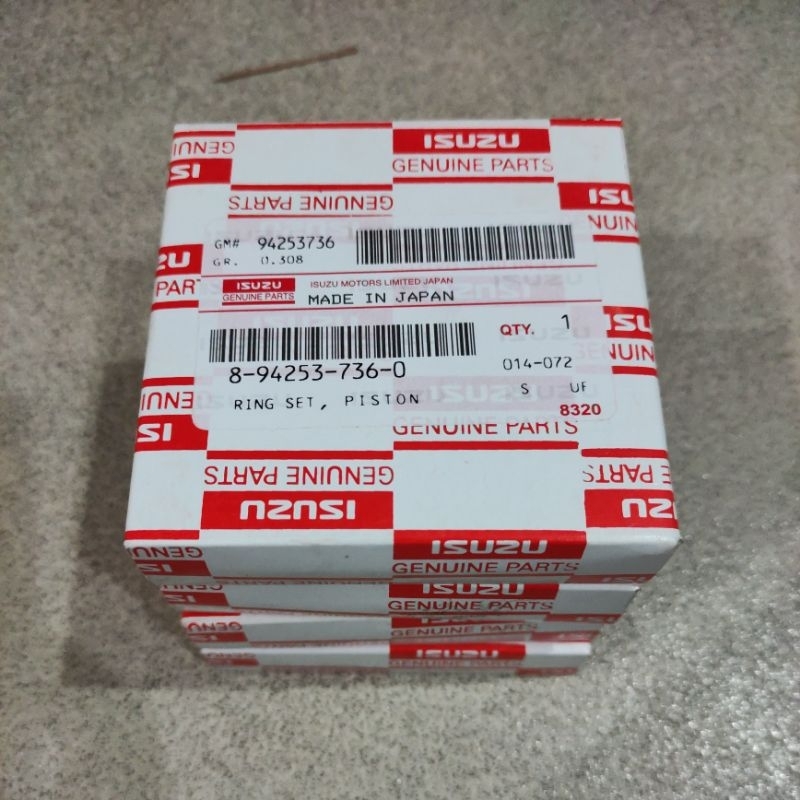 ring piston panther 2.3 asli