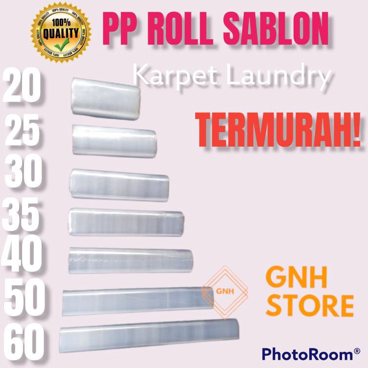 Plastik roll karpet laundry Plastik karpet 1kg