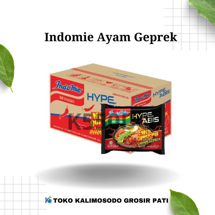 

Indomie Mie Goreng Ayam Geprek - Harga Murmer - 1 pcs, indomie geprek