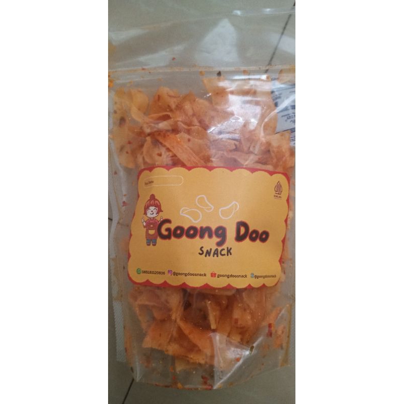 

Kripik Singkong Kriwil Pedas Cikruh 500 gr