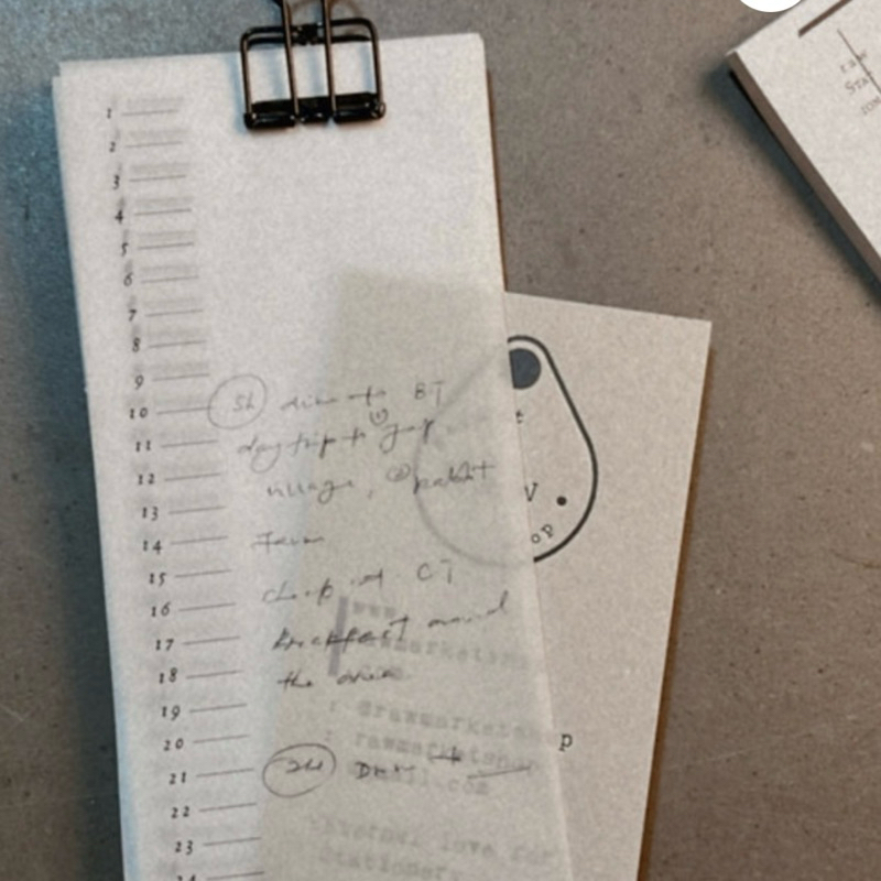 

Raw Market Alchemy Tracing Paper