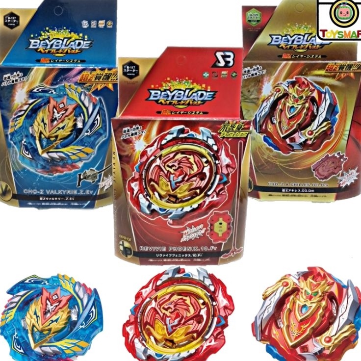 Gangsing Beyblade Launcher Mainan Gasing Set CHO Z VALKYRIE Gangsing murah