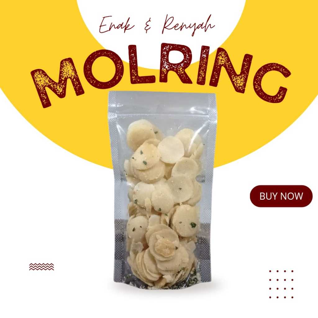 

Moring - Keripik Moring - Cimol Kering - Gurih Rasa ORIGINAL 80 gram