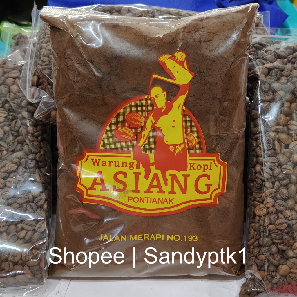 

KOPI BUBUK WARKOP ASIANG KHAS PONTIANAK 1 kg 1000 gr 1kg 1000 gram