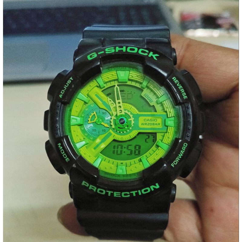 Casio G-Shock GA-110B Green Preloved