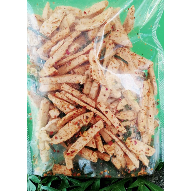 

Basreng daun jeruk pedas 250 gr