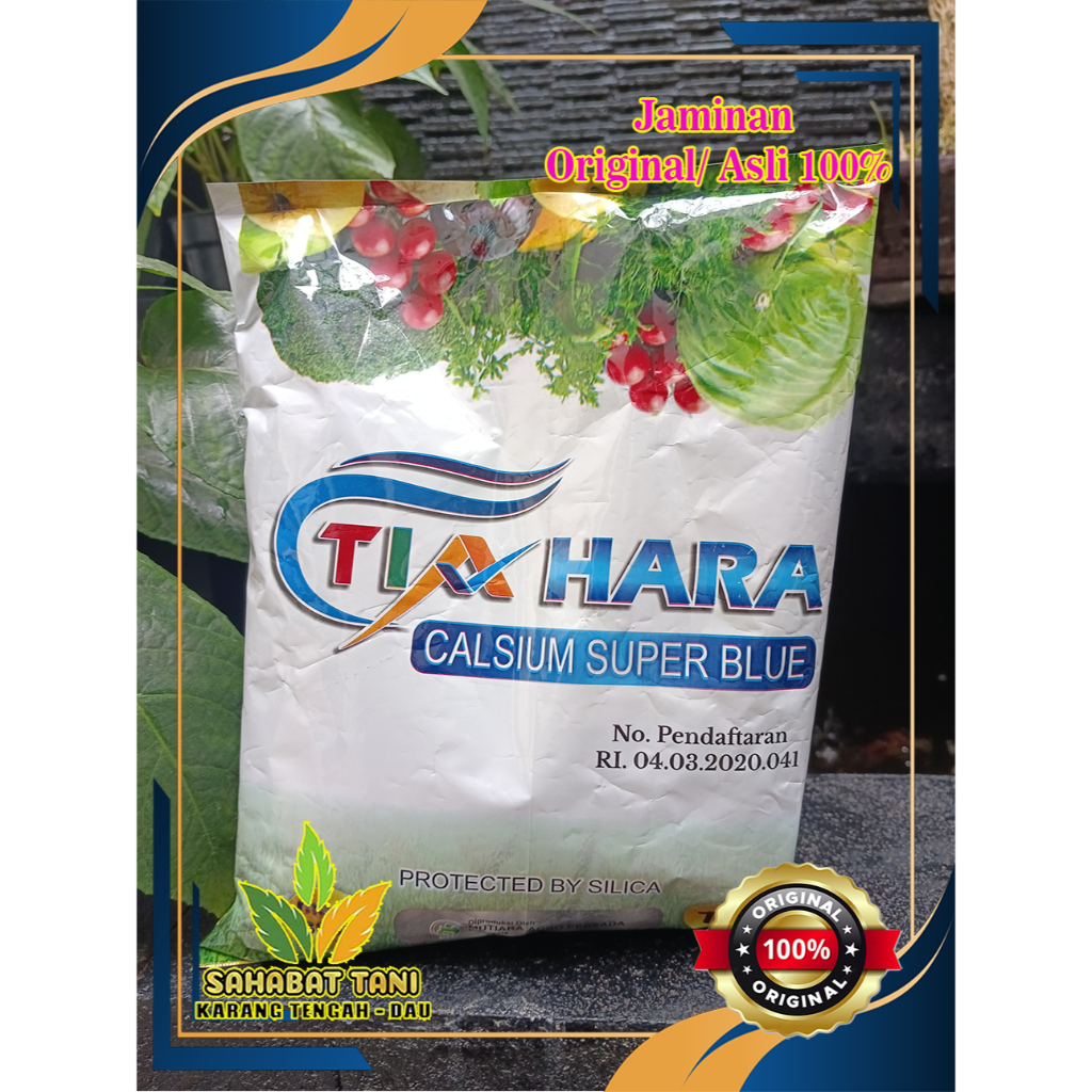 Pupuk Calsium TIAHARA Super Blue (mudah larut) 1KG - KALSIUM BIRU