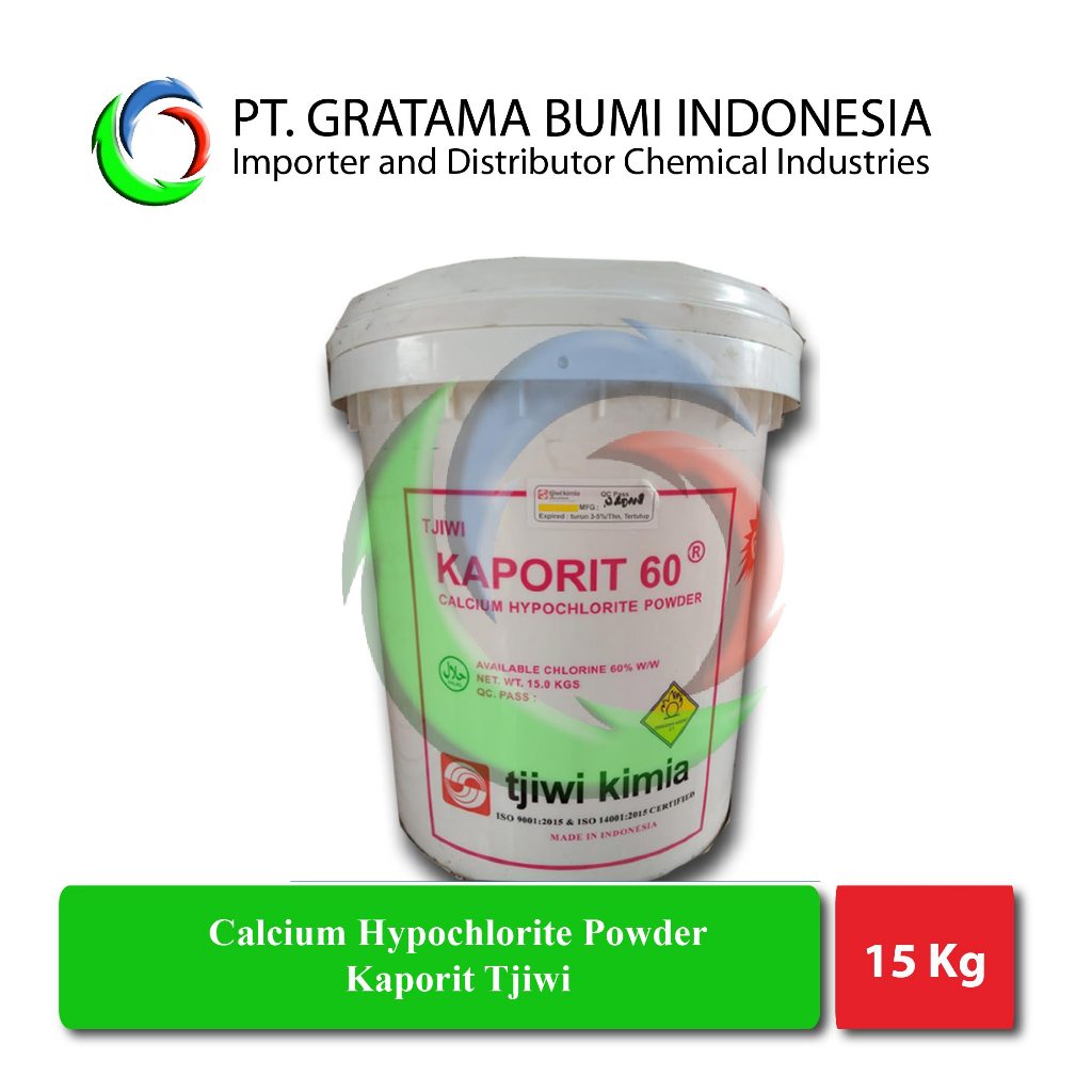 

Kaporit Tjiwi60% Powder 15 kg