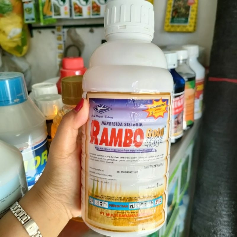 RAMBO GOLD 480SL @1L herbisida sistemik