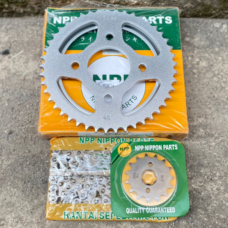 GIR SET CB150R NPP//GER GEAR SPROCKET SET DRIVE CHAIN KIT CB150R NPP