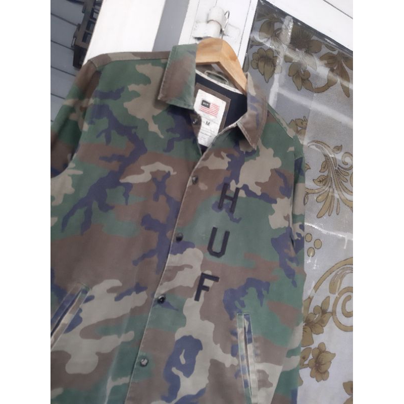 Varsity Jacket HUF Camo