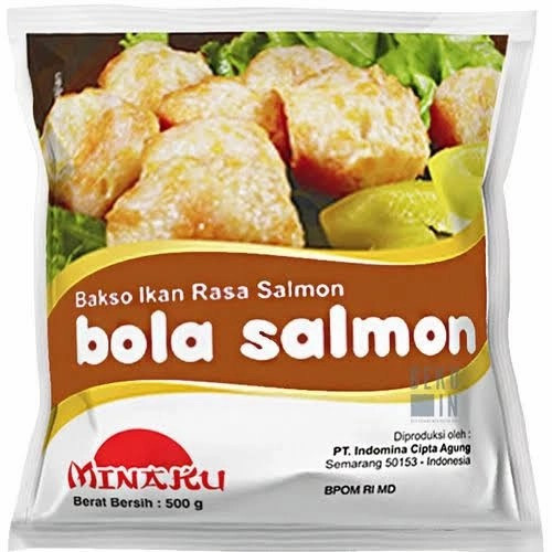 

MINAKU BOLA SALMON 200GR-FROZEN FOOD-BRONTZ JOGJA