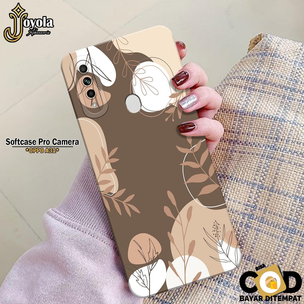 Softcase Hp OPPO A31 Terbaru JOYOLA Fashion Case Pattern Case OPPO A31 Silikon Cover Pro Camera Tpu 