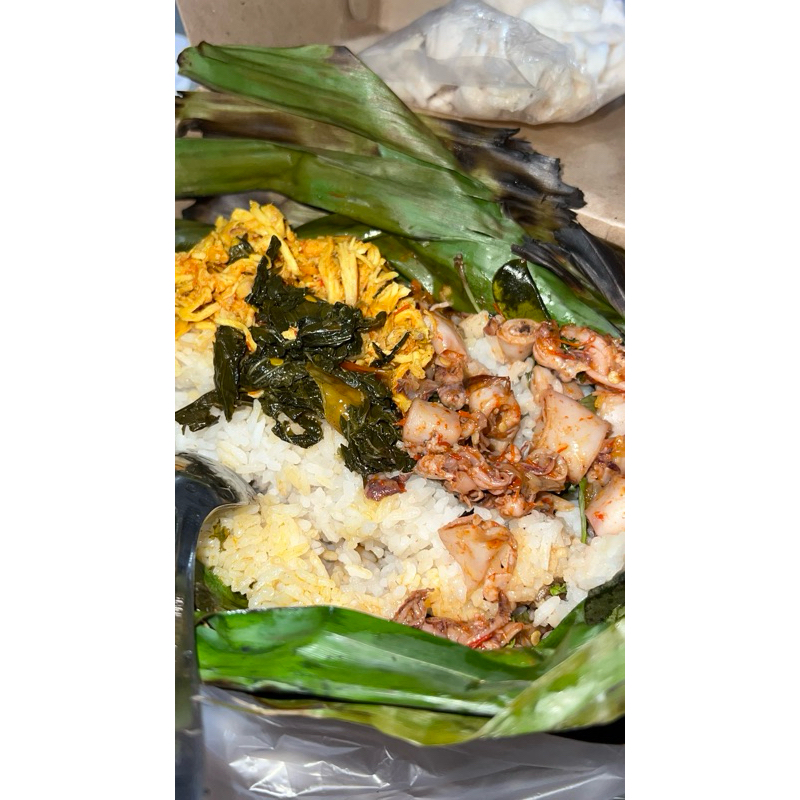 

nasi bakar cumi frozen