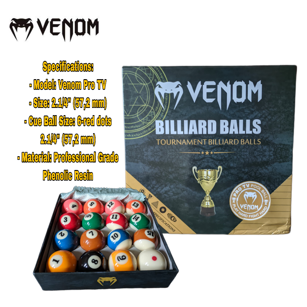 BOLA BILLIARD VENOM