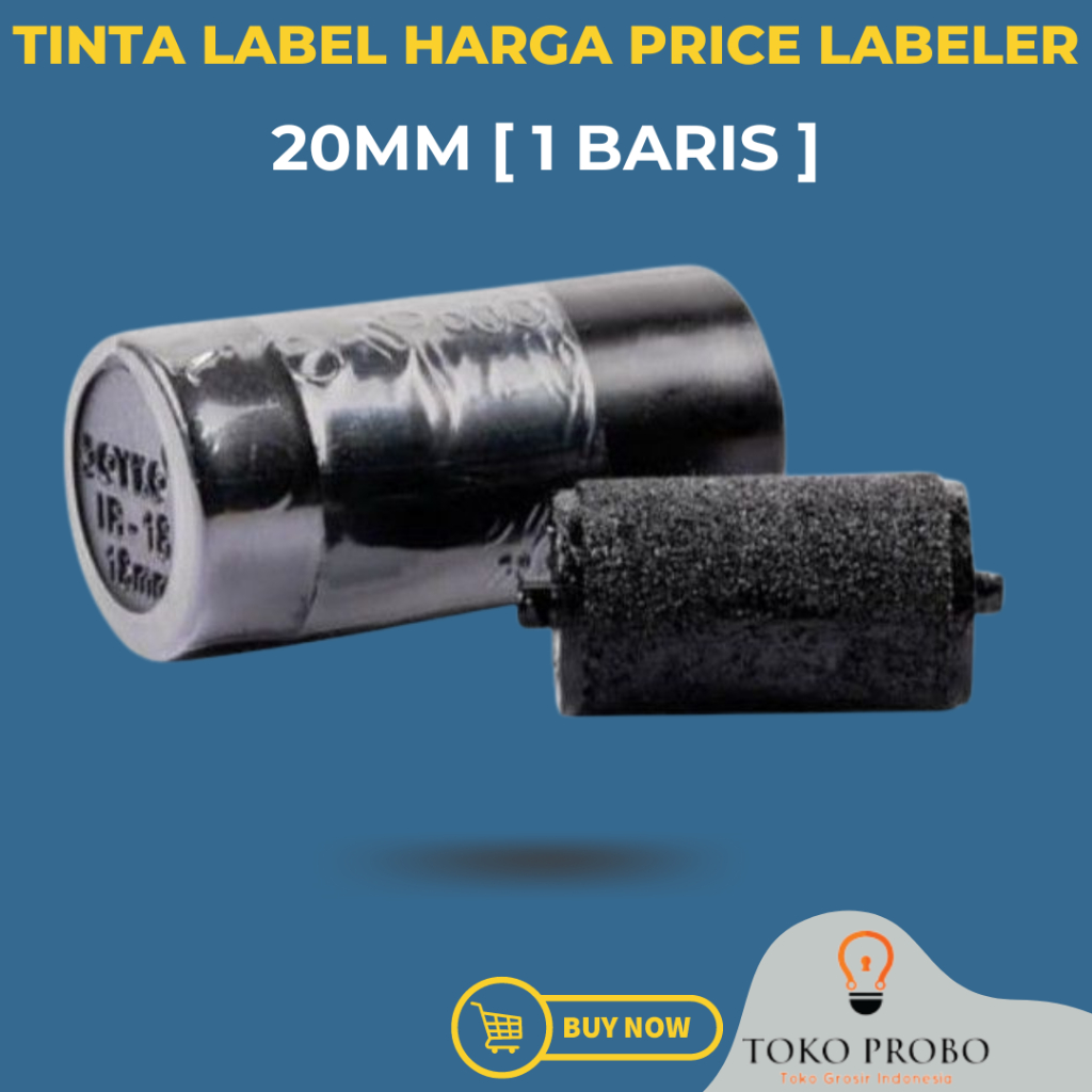 

Tinta Label Harga Price Labeler 20MM 1 Baris