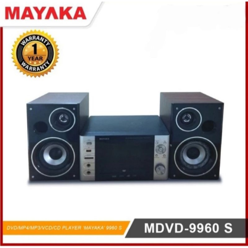 HI-FI Mayaka MDVD-9960 S | Compo dvd usb sd cd radio 9960S MDVD9960S